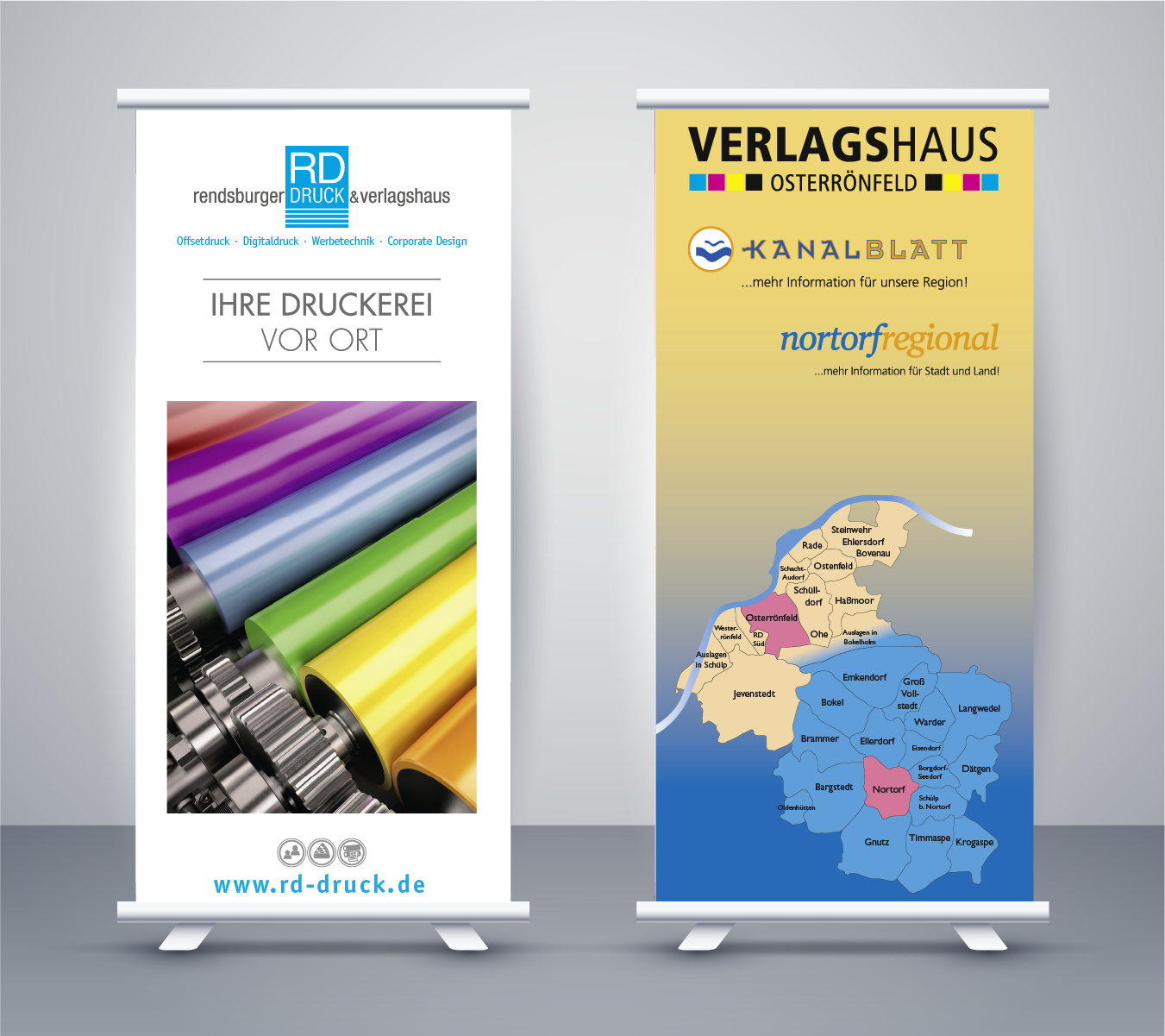 Banner & Roll-Ups – Beispiel