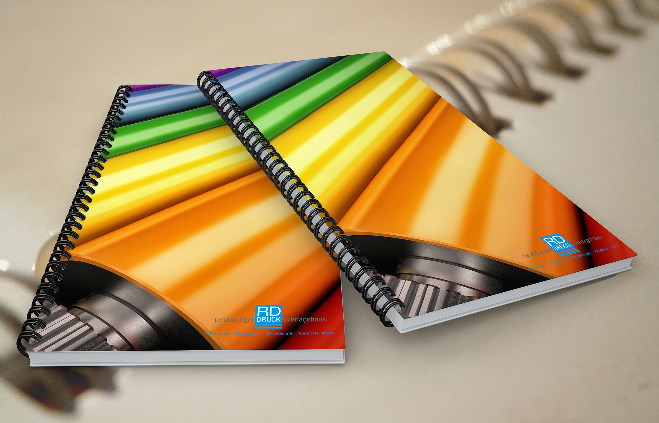 Notizblöcke und Schreibunterlagen im Corporate Design